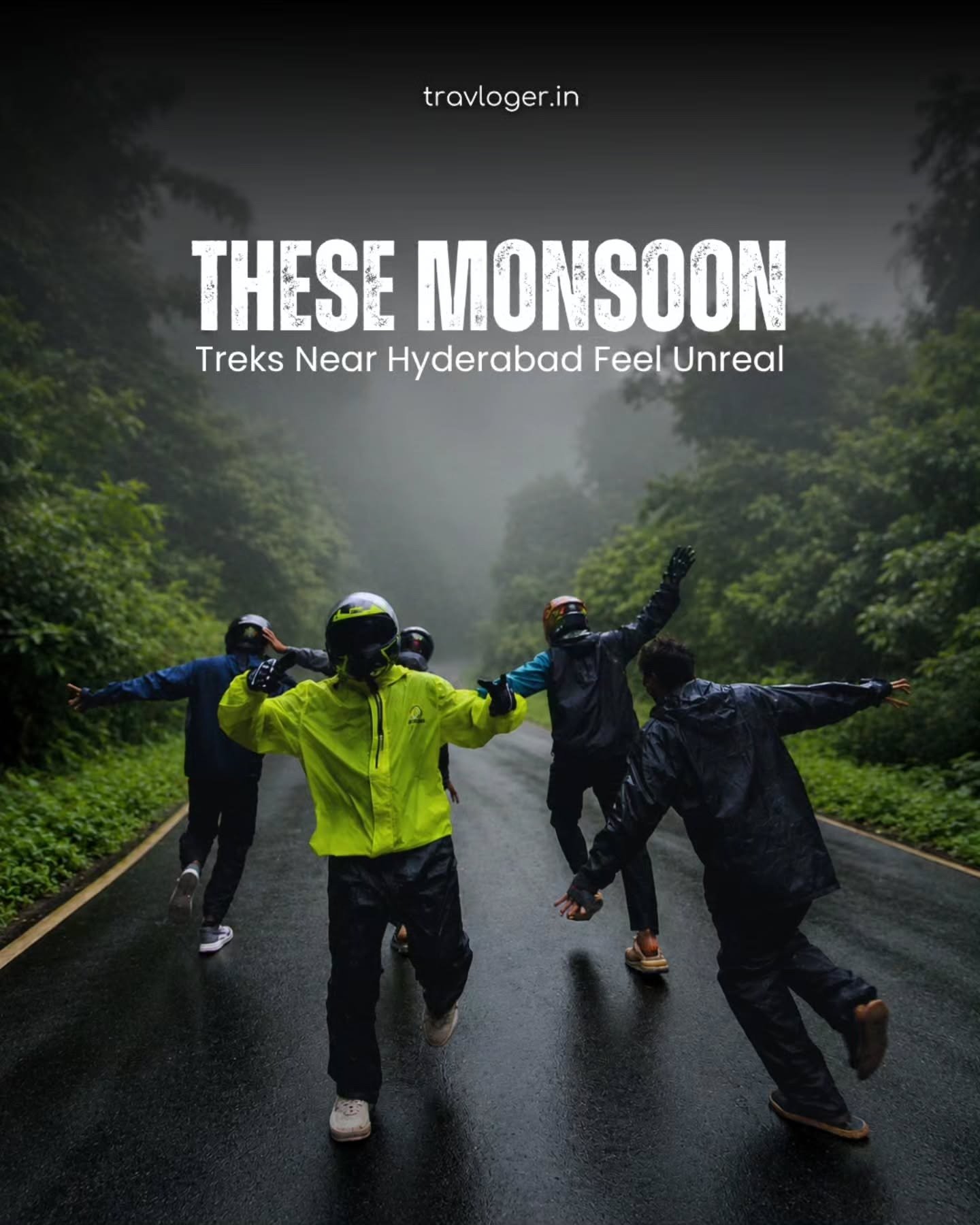 Travloger — Monsoon treks near Hyderabad
